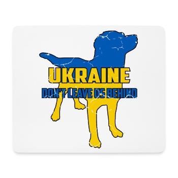 Ukraine Sauvetage des animaux - Tapis de souris (format paysage) - blanc - Devant