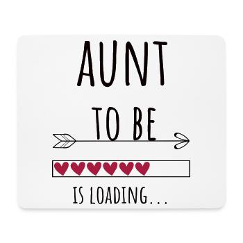 Aunt to bebecoming aunt announcement gift - Mouse Pad (horizontal) - white - Front