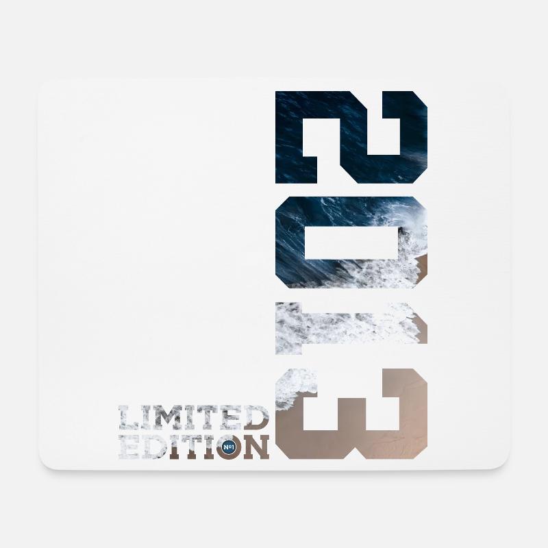 13. GEBURTSTAG LIMITED EDITION 2013 - Mousepad (Querformat) - Weiß