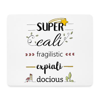 Magie et fun - Tapis de souris (format paysage) - blanc - Devant