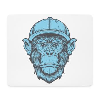 Funky Monkey - Mouse Pad (horizontal) - white - Front