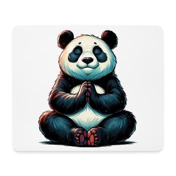 Panda - Mousepad (Querformat) - Weiß - Vorne