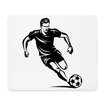 Soccer Boy - Mouse Pad (horizontal) - white - Front