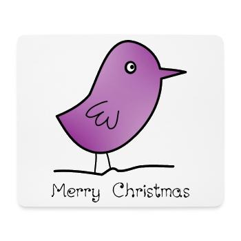 WEIHNACHTEN. FROHE WEIHNACHTEN. FROHE WEIHNACHTEN. NEUJAHRSTAG - Mousepad (Querformat) - Weiß - Vorne
