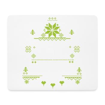 Weihnachten Christmas - Mousepad (Querformat) - Weiß - Vorne