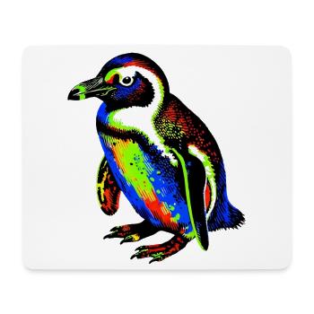Penguin - Mouse Pad (horizontal) - white - Front