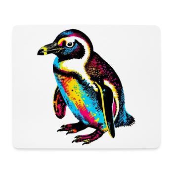 Penguin - Mouse Pad (horizontal) - white - Front