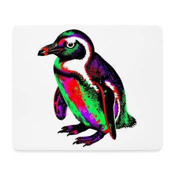 Penguin - Mouse Pad (horizontal) - white - Front