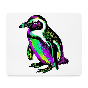 Pingouin - Tapis de souris (format paysage) - blanc - Devant