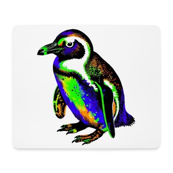 Pingouin - Tapis de souris (format paysage) - blanc - Devant