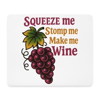 Winzer-Humor - Mousepad (Querformat) - Weiß - Vorne