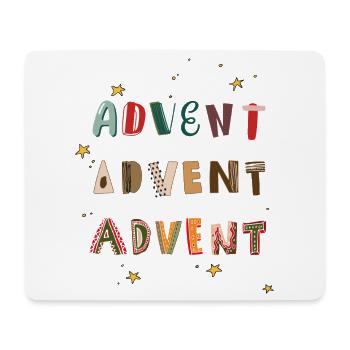 Avent Avent - Tapis de souris (format paysage) - blanc - Devant