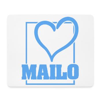 Bachelor Mailo - Mouse Pad (horizontal) - white - Front