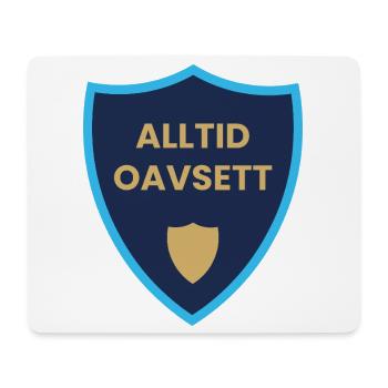 Always regardless of shield motif - Mouse Pad (horizontal) - white - Front