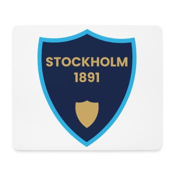 Stockholm 1891 Shield Design - Mouse Pad (horizontal) - white - Front