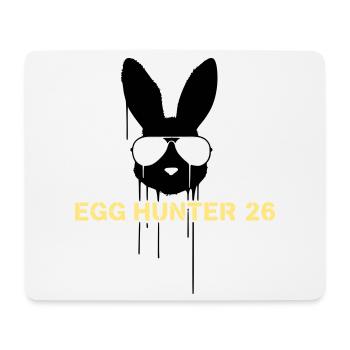 Egg Hunter 2026 Hase Ostern - Mousepad (Querformat) - Weiß - Vorne