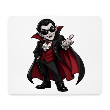 Vampir - Mousepad (Querformat) - Weiß - Vorne