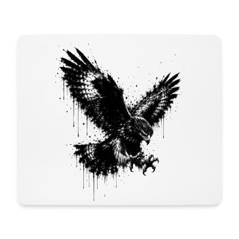 Eagle splatter - Mouse Pad (horizontal) - white - Front