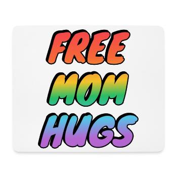 Kostenlose Mutter Umarmungen Gay Pride - Mousepad (Querformat) - Weiß - Vorne