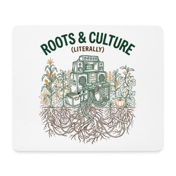 Roots And Culture - Mouse Pad (horizontal) - white - Front