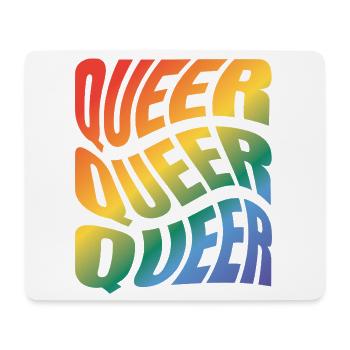 -2026-_LGBTQ_Queer_Queer_Queer_5 - Mousepad (Querformat) - Weiß - Vorne