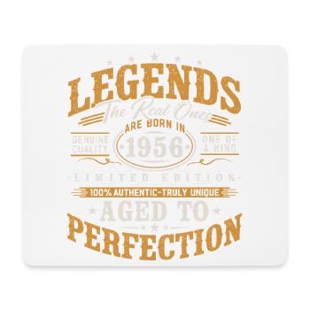 1956 Jahrgang Vintage Geburtstag Geschenk Retro - Mousepad (Querformat) - Weiß - Vorne