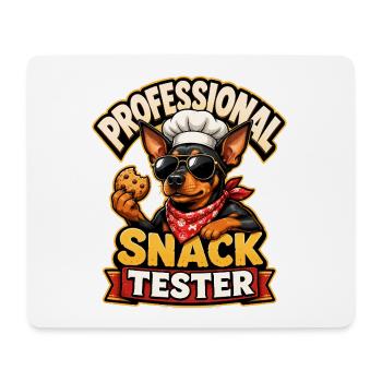 Miniature Pinscher - Mouse Pad (horizontal) - white - Front