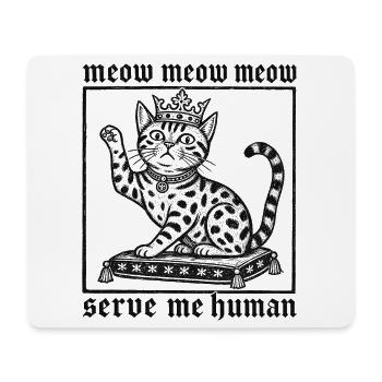 Gothic King Bengal Cat - Mouse Pad (horizontal) - white - Front