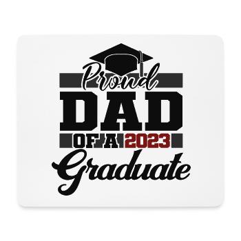 Stolzer Vater eines 2023 Graduate Graduation For Men - Mousepad (Querformat) - Weiß - Vorne