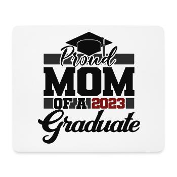 Stolze Mutter eines 2023 Graduiertenabschlusses für Frauen - Mousepad (Querformat) - Weiß - Vorne