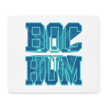 Bochum Deutschland Stadt 3D Schrift Skyline - Mousepad (Querformat) - Weiß - Vorne