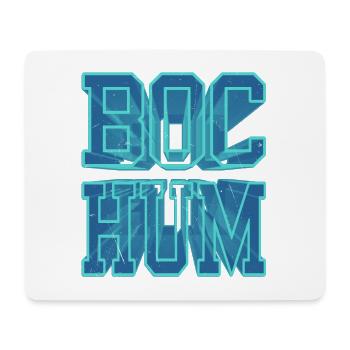 Bochum Deutschland Stadt 3D Schrift Skyline - Mousepad (Querformat) - Weiß - Vorne