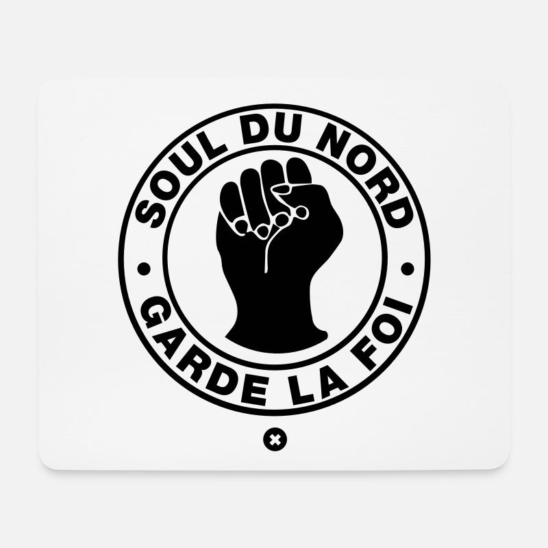 Die Seele des Nordens! - Mousepad (Querformat) - Weiß