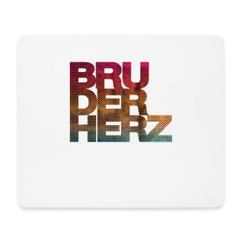 Bruderherz Bester Bruder der Welt Geschenkidee - Mousepad (Querformat) - Weiß - Vorne