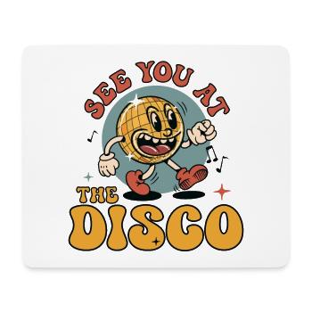 See You At The Disco - Mouse Pad (horizontal) - white - Front