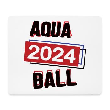 Aquaball Spielerin Team Turnier Mannschaft 2024 - Mousepad (Querformat) - Weiß - Vorne