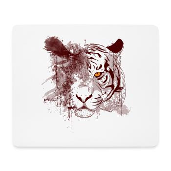 Tiger Wild Cat Wildcat Safari Africa Africa - Mouse Pad (horizontal) - white - Front