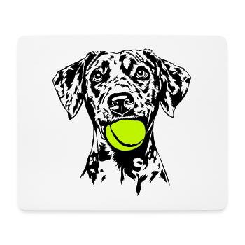 Catahoula Leopard Dog Hunde Hund Wilsigns - Mouse Pad (horizontal) - white - Front