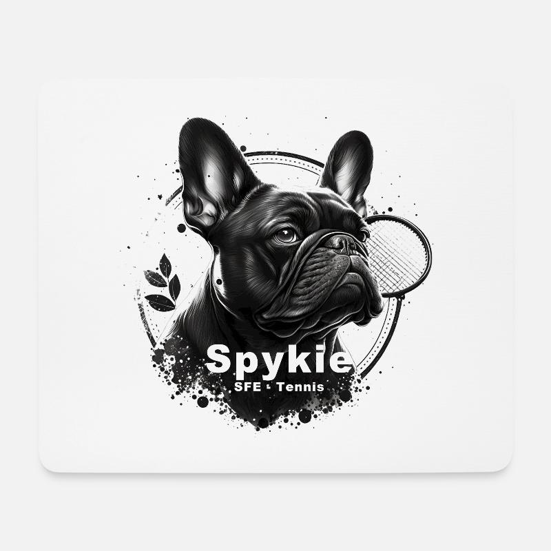 Spykie SFE - Mousepad (Querformat) - Weiß