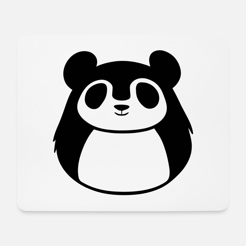 Panda - Mouse Pad (horizontal) - white