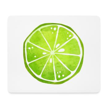 Lime Fruit Drink Costume Outfit Sour Lemon - Mouse Pad (horizontal) - white - Front