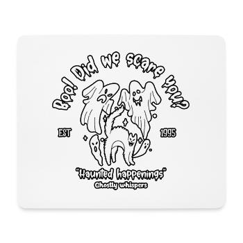 Haunted happenings. Ghostly whispers - Ghostface - Mousepad (Querformat) - Weiß - Vorne