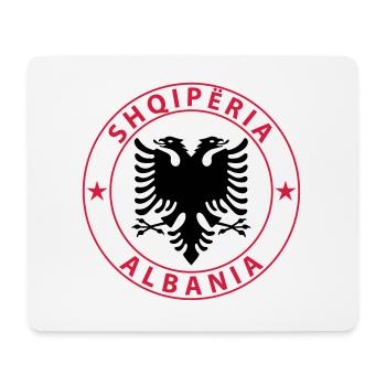 Albania - Mousepad (Querformat) - Weiß - Vorne
