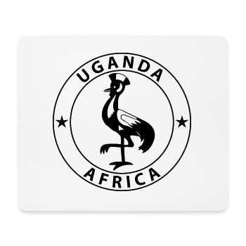 Uganda Design - Mouse Pad (horizontal) - white - Front