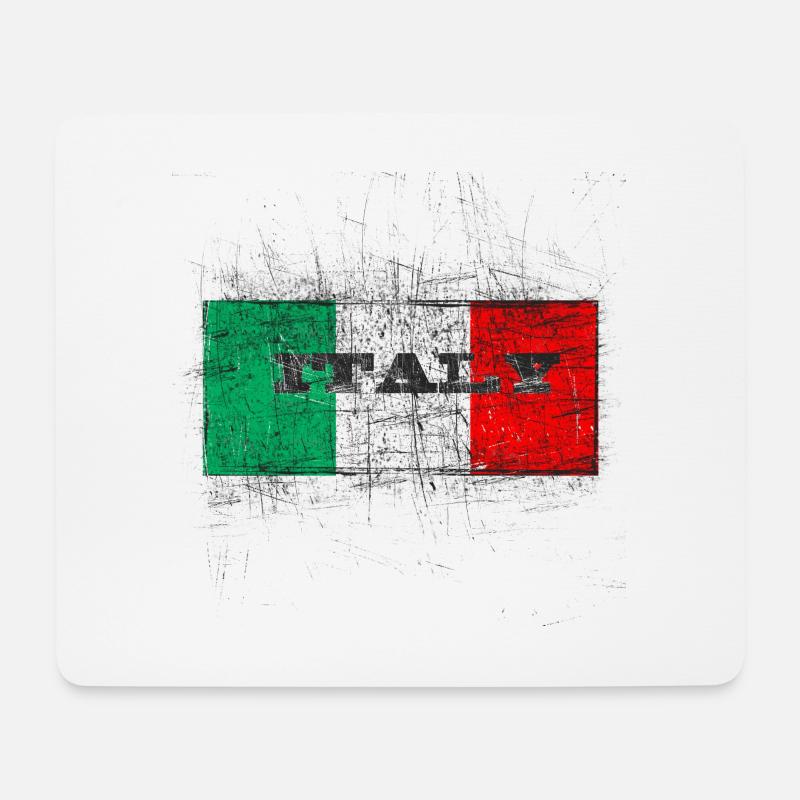 italy - Mouse Pad (horizontal) - white