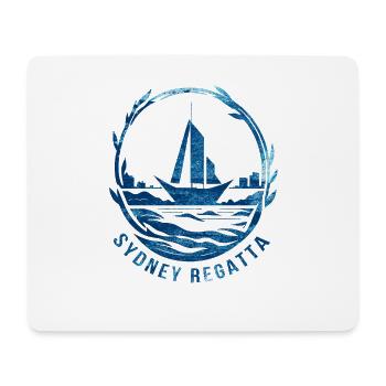 Sydney Regatta, Yacht, Maritim - Mousepad (Querformat) - Weiß - Vorne