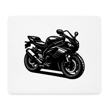 Motor Race Extremsport Rennsport Motorsport - Mousepad (Querformat) - Weiß - Vorne