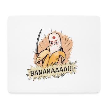 Bananaaaaaaaa - Mousepad (Querformat) - Weiß - Vorne