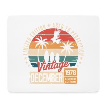 Limitierte Auflage Dezember 1978 - Mousepad (Querformat) - Weiß - Vorne