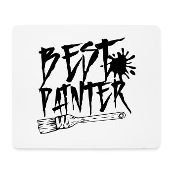 Bester Maler Beruf Malerbetrieb Malen Lackierer - Mousepad (Querformat) - Weiß - Vorne